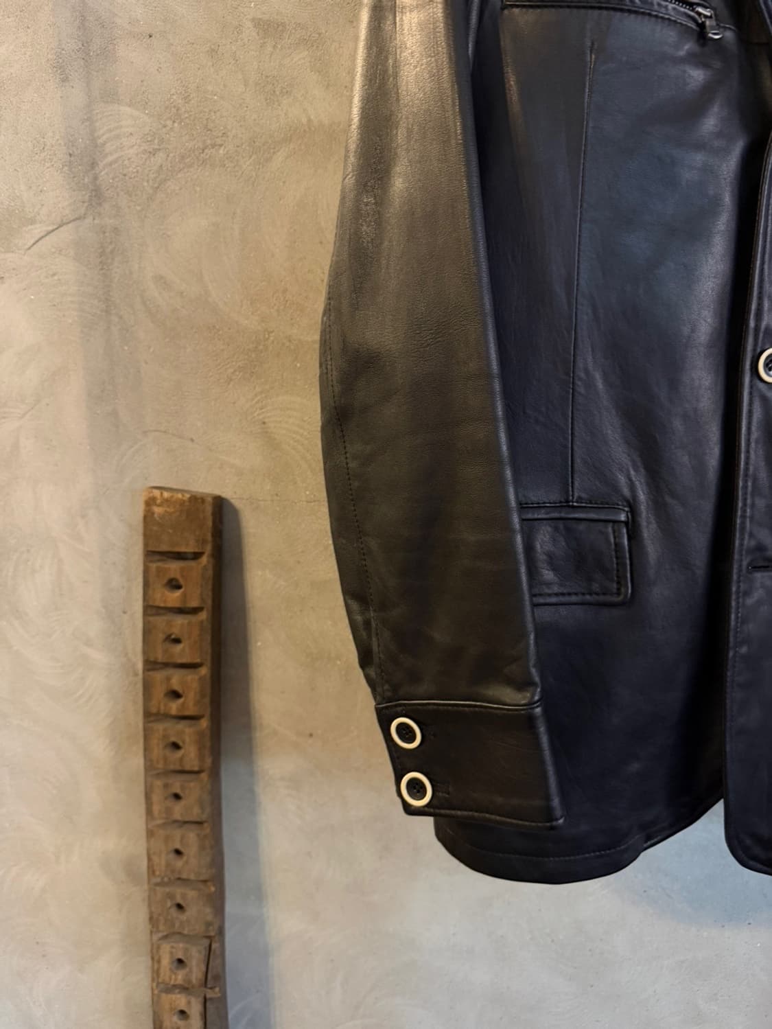 미츠미네 레더 헌팅자켓 100 상품이미지5