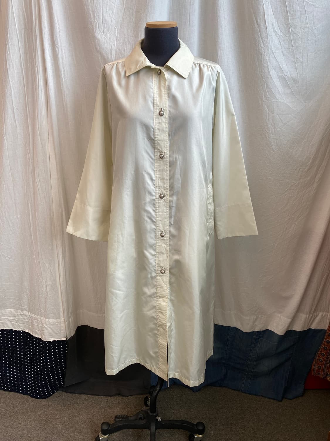 아이보리 펄 맥코트( M-L) 상품이미지1