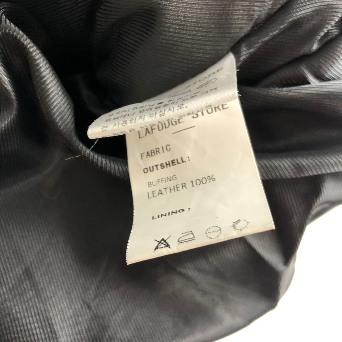 라퍼지스토어 레더 푸퍼 패딩 L 상품이미지8