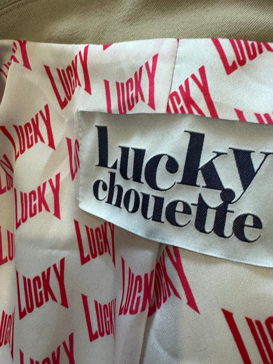 Lucky chouette 럭키슈에뜨 자켓 상품이미지4