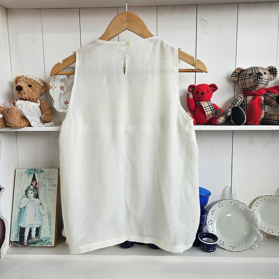 엑시즈팜(Axes Femme) 아이보리 레이스 슬리브리스 상품이미지5