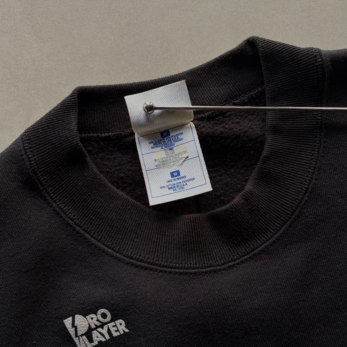 [M]PRO Layer 90s USA 시카고 불스 50/50 기모 맨투맨 상품이미지8