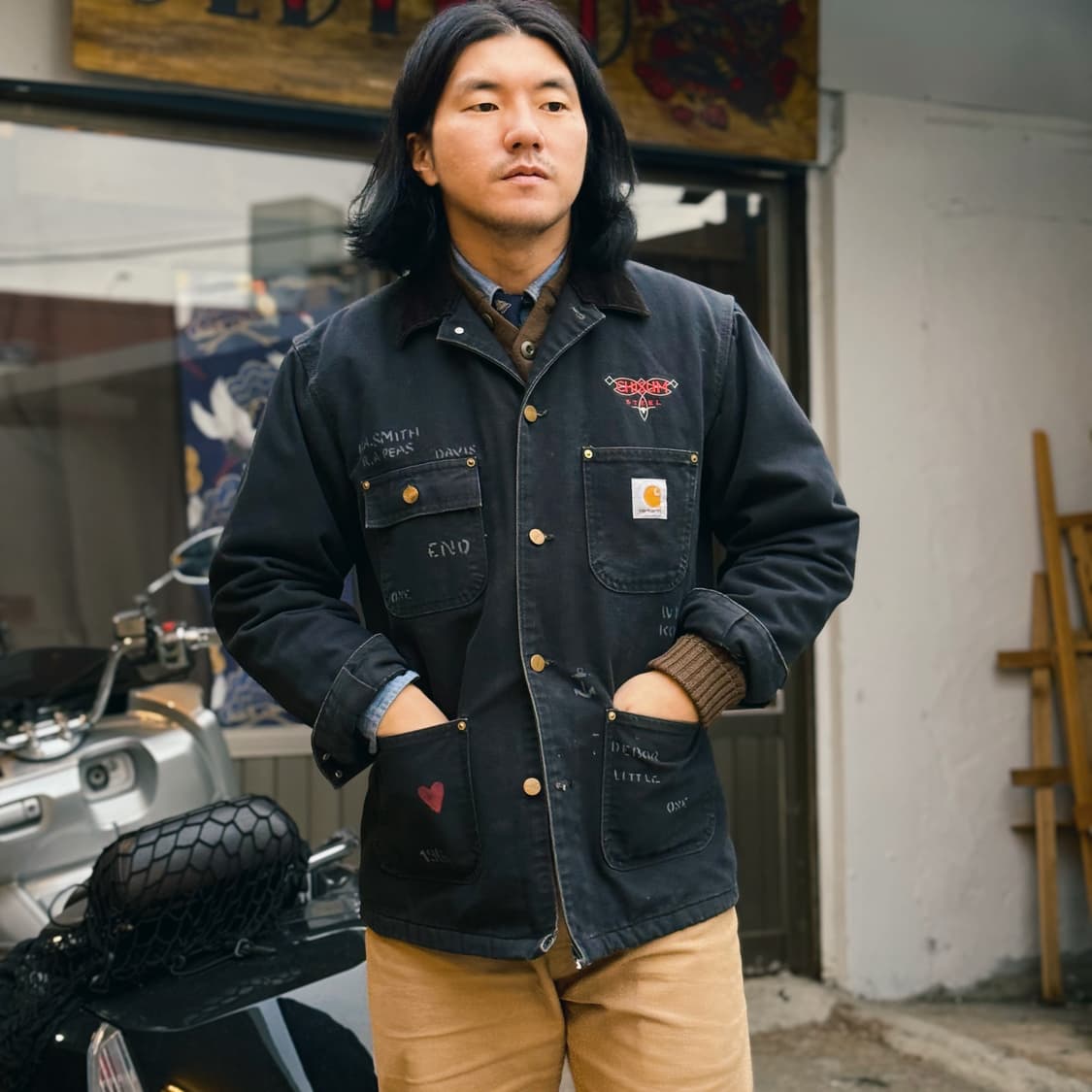 00‘s 칼하트 14806RN 시니어코드 디트로이트 자켓 100-105 상품이미지7