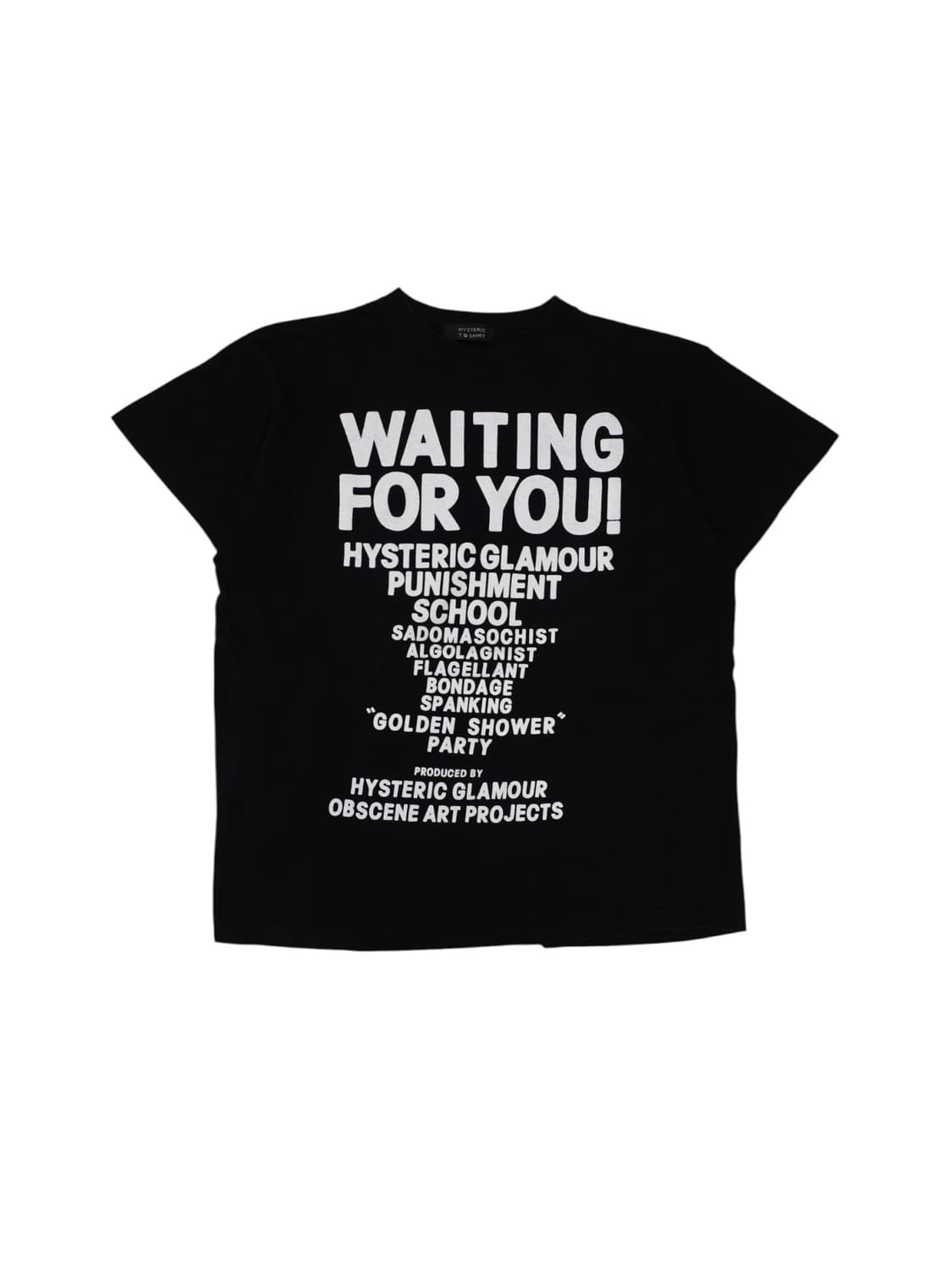 80’s 히스테릭 글래머 티셔츠 상품이미지1