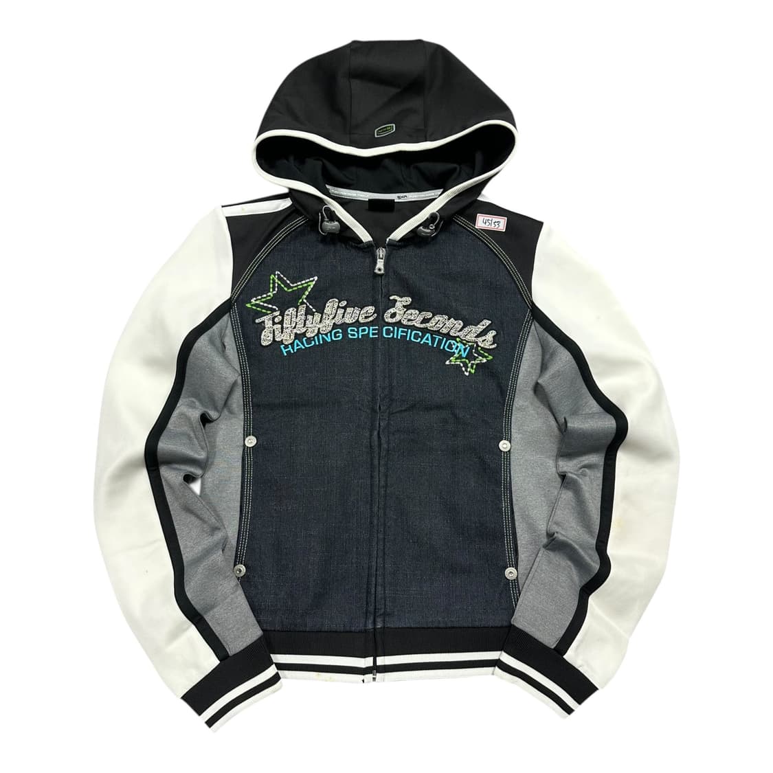 ✨ (바배) EXR Y2K 레이싱 여성 후드 집업 자켓 상품이미지1