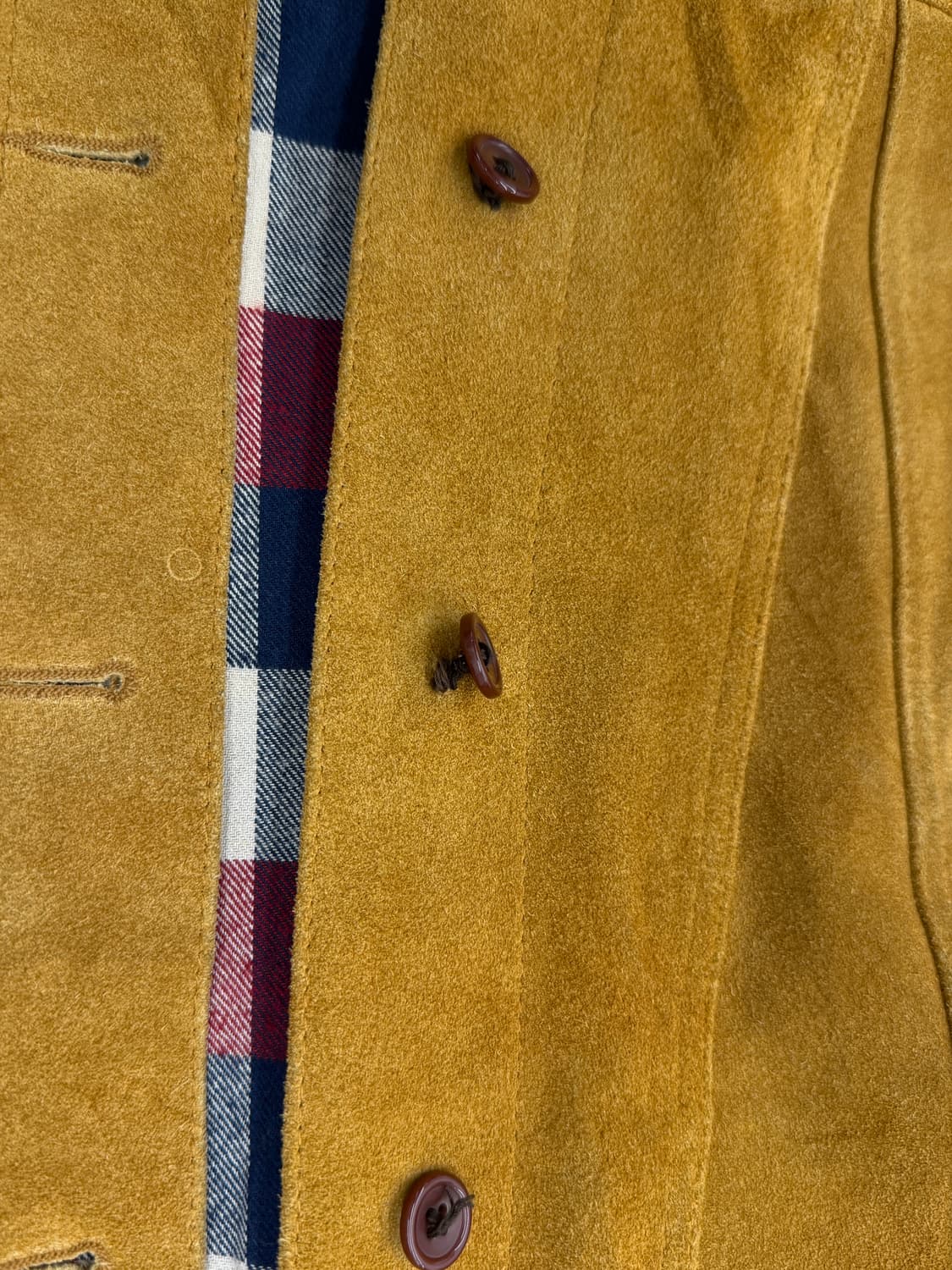 Collective(콜렉티브) 천연 소가죽 스웨이드 자켓 상품이미지4