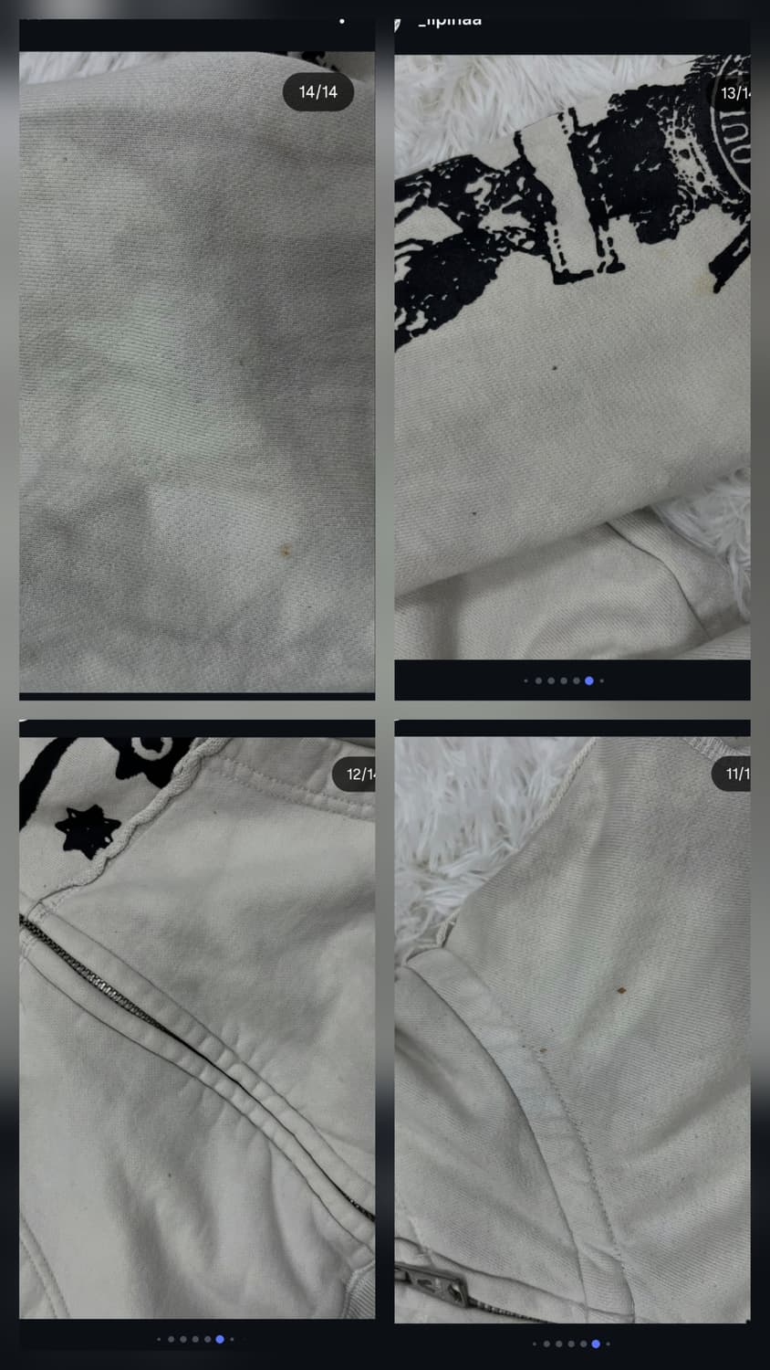 버커루 나염 후드집업 y2k  상품이미지8