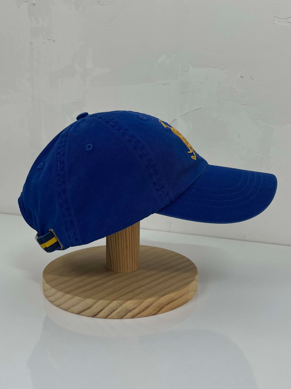 폴로 랄프로렌 로얄블루 스크래블 엠브로이더리 볼캡 모자 상품이미지4