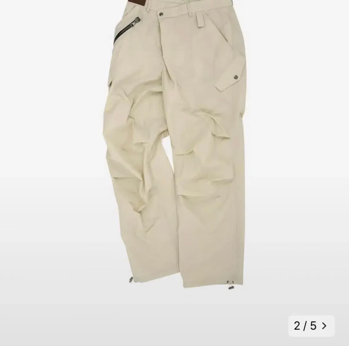 [소희 착용]앤더슨벨 멀티 밀리터리 팬츠 베이지 46 상품이미지2