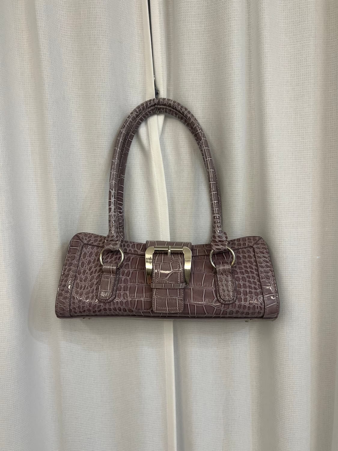 일본 빈티지 파스텔 퍼플 가방 상품이미지1