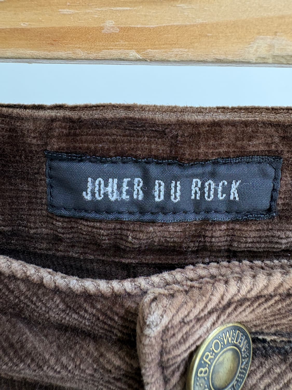 JOUER DU ROCK 부츠컷 팬츠 상품이미지6