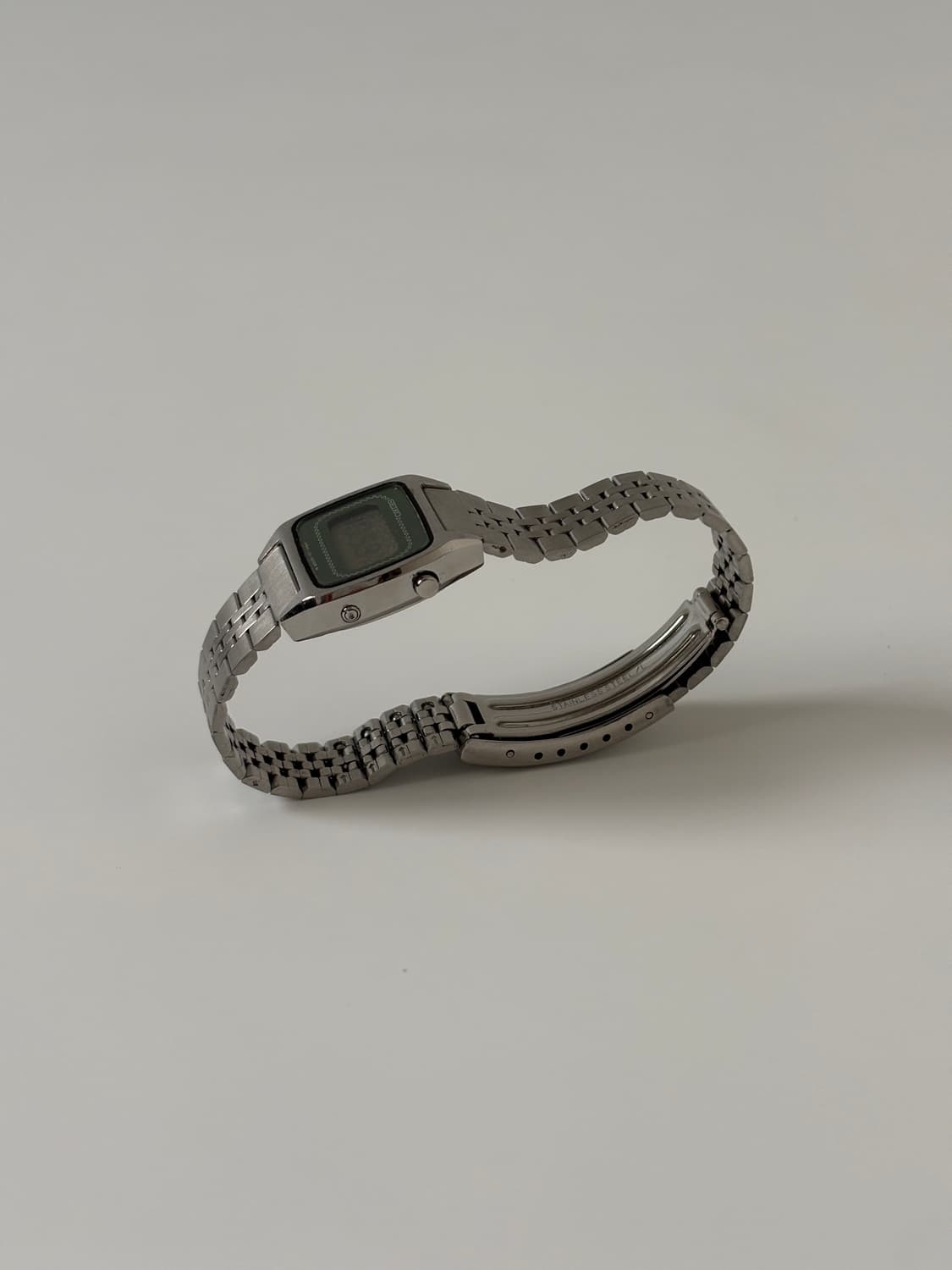 1980s Green Dial Square Ladies Digital 상품이미지6