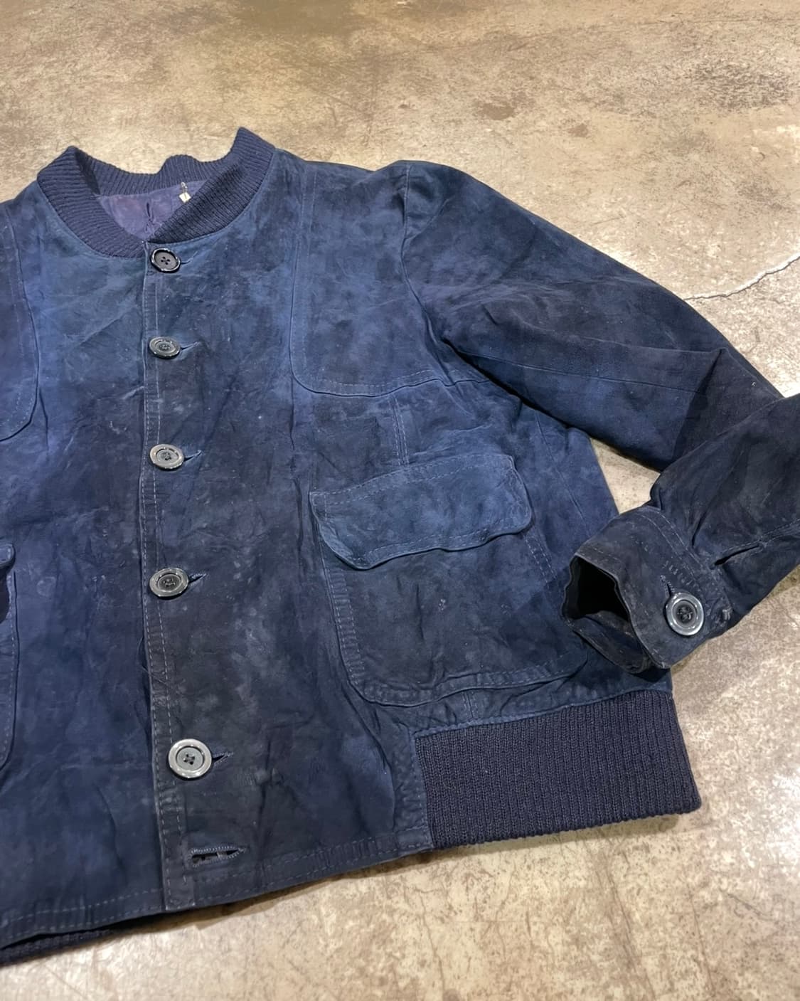 양가죽 스웨이드 블루종 자켓 상품이미지3