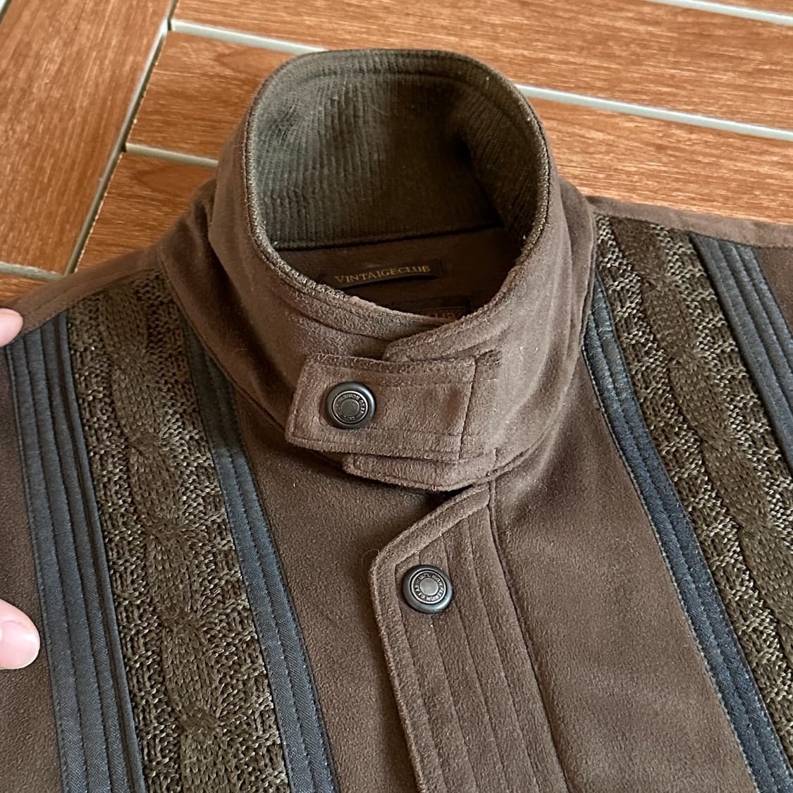 90’s Vintage club fake suede blouson 상품이미지6