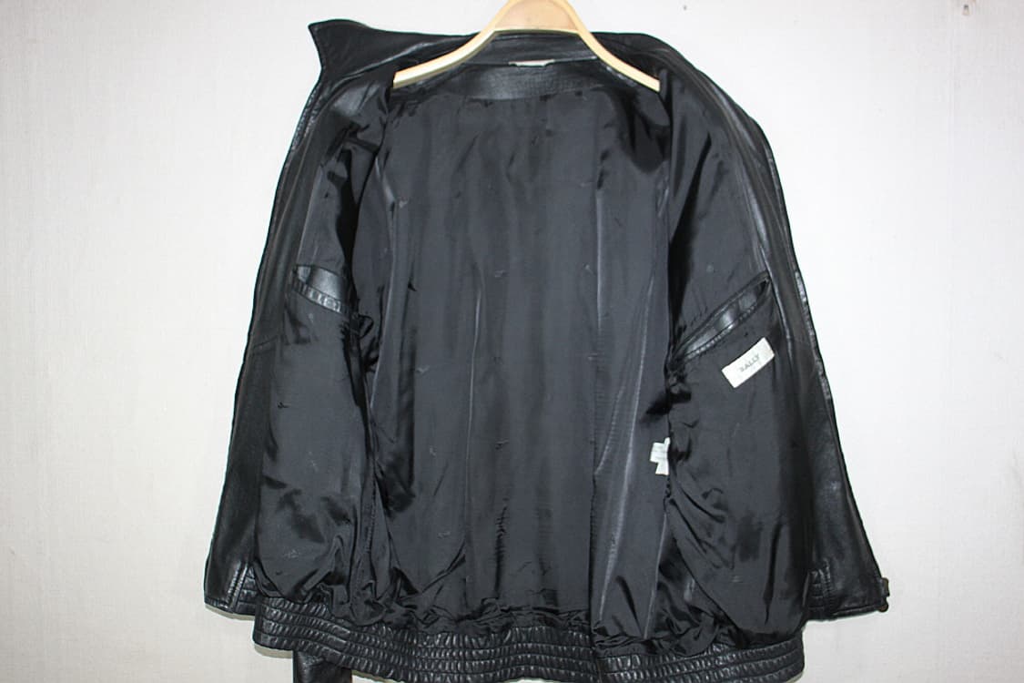 BALLY 발리 블렉 레더자켓(우리100 ~105) 상품이미지7