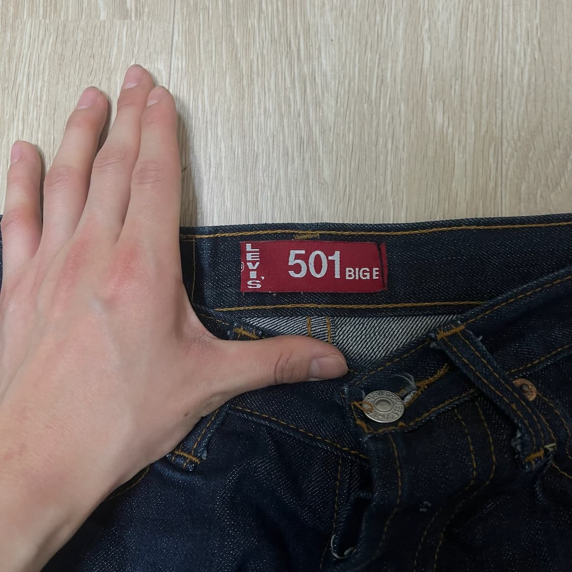 리바이스 501 빅E 버튼플라이 데님 청바지 30  상품이미지6