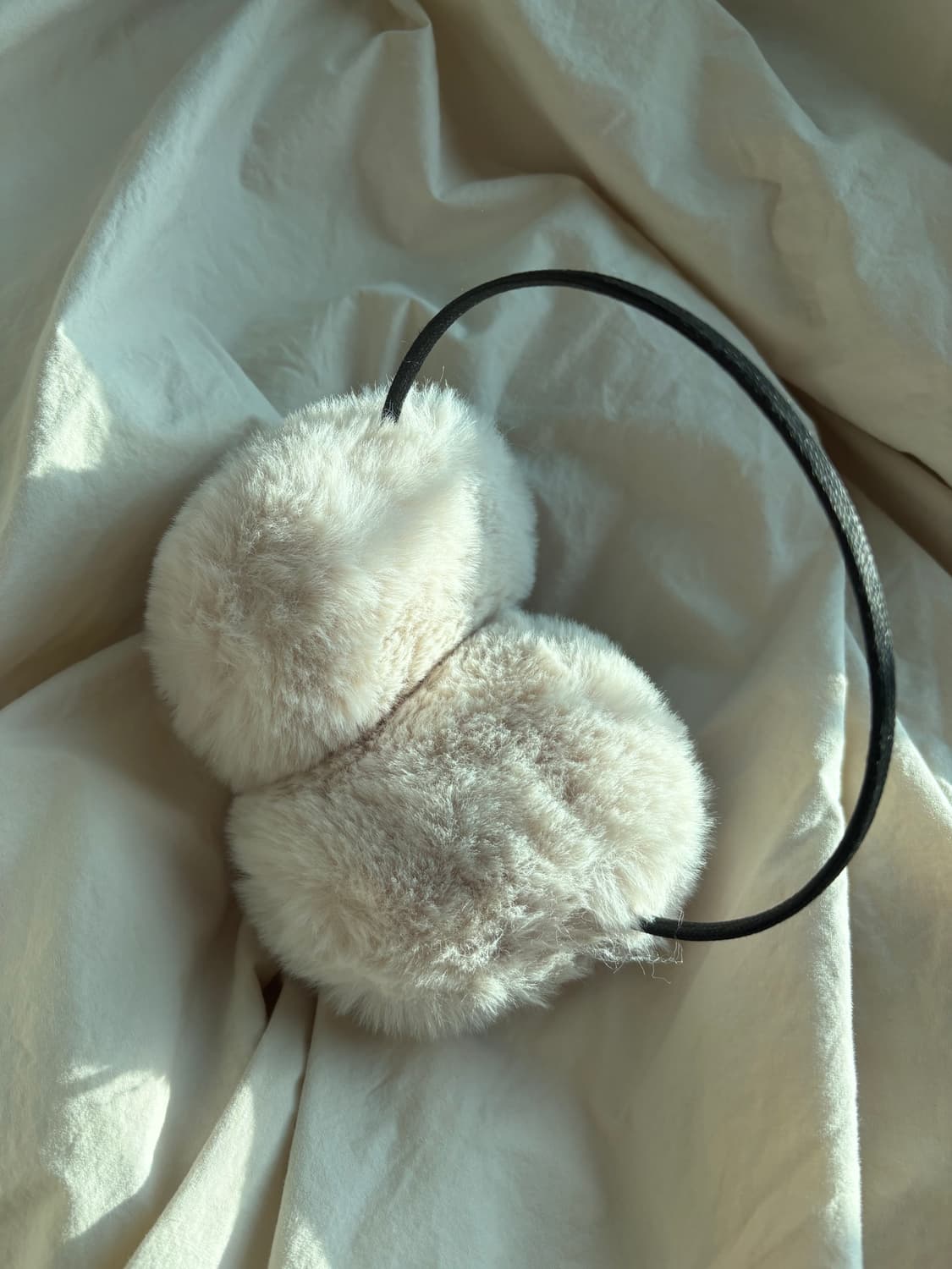 Milk fur earmuffs 상품이미지5