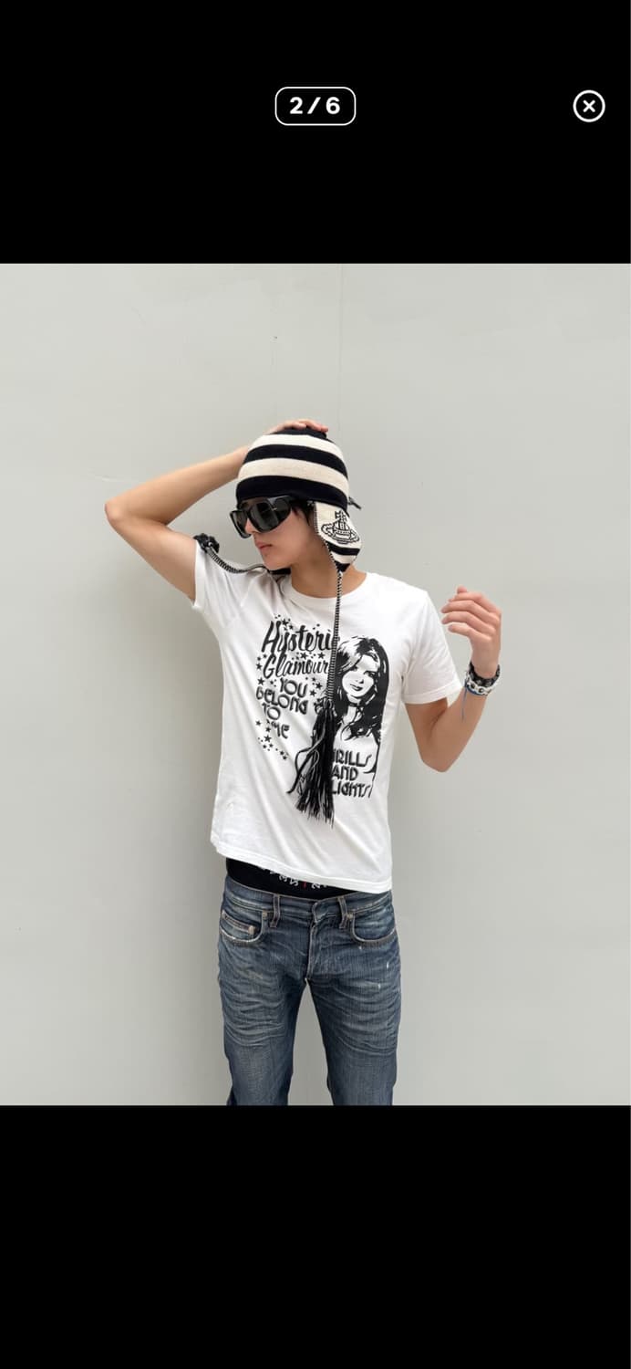 Hysteric glamour tee 상품이미지2