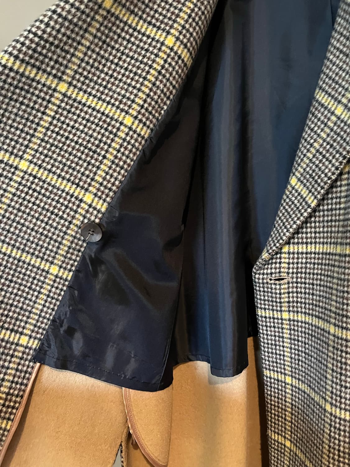 a.t.corner 앳코너 체크 코트 상품이미지3