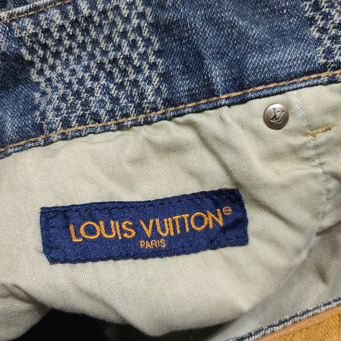 루이비통 다미에 워시드 데님 팬츠[35~36] 상품이미지10