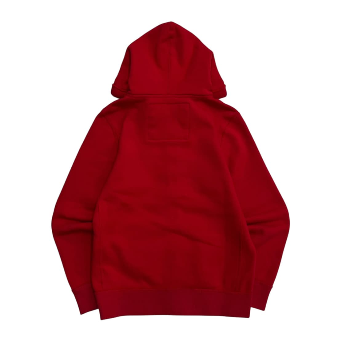 아베크롬비 네이비 패치로고 레드 후드집업 M 상품이미지3