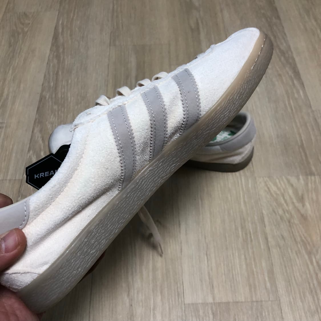 (275) 새상품 아디다스 adidas 토바코 그루엔 크림 화이트 블리스 상품이미지5