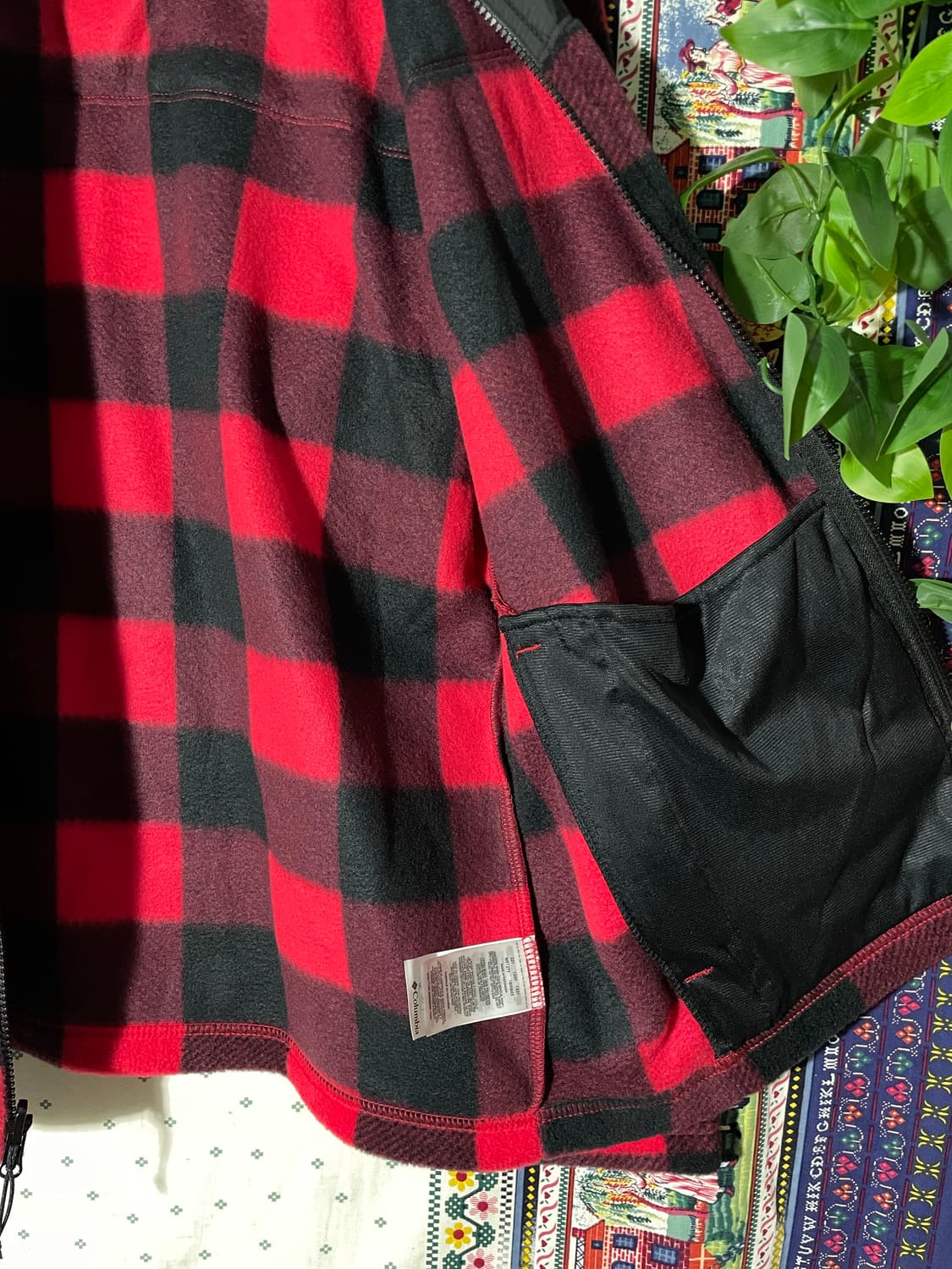 columbia 체크 플리스 자켓 상품이미지6