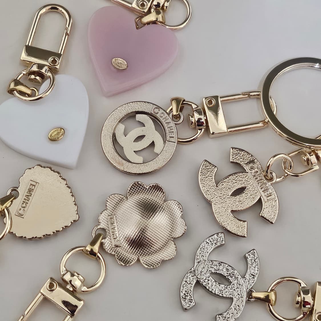 샤넬 빈티지 업사이클링 키링 모음 상품이미지4