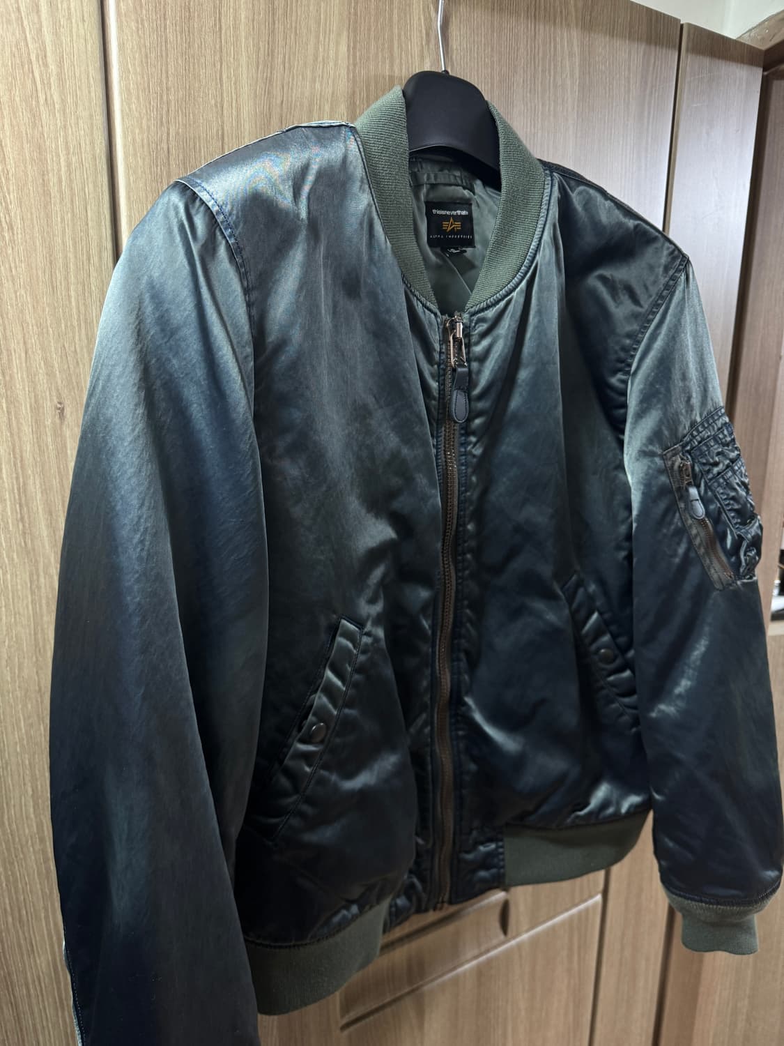 디스이즈네버댓 알파인더스트리 협업 자켓 L 상품이미지2