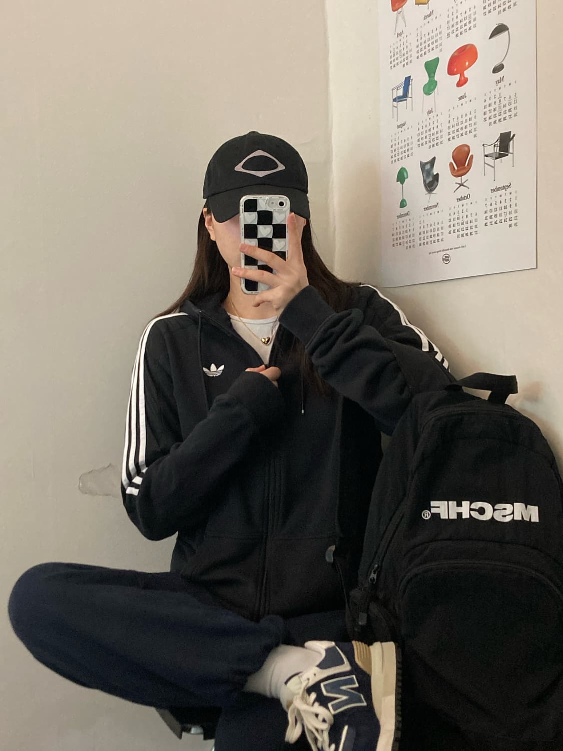 아디다스 후드집업 (검정) 상품이미지1