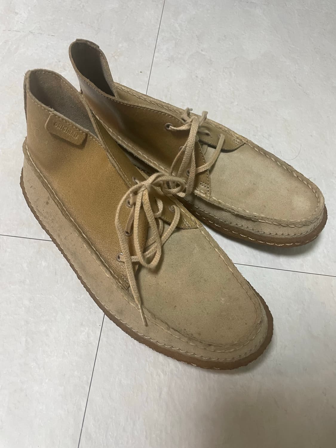 270 클락스 스웨이드 & 레더 데저트부츠 상품이미지1