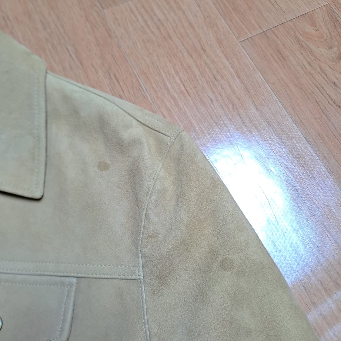 (택포) 바나나리퍼블릭 24ss 스웨이드 트러커 자켓 110 상품이미지10