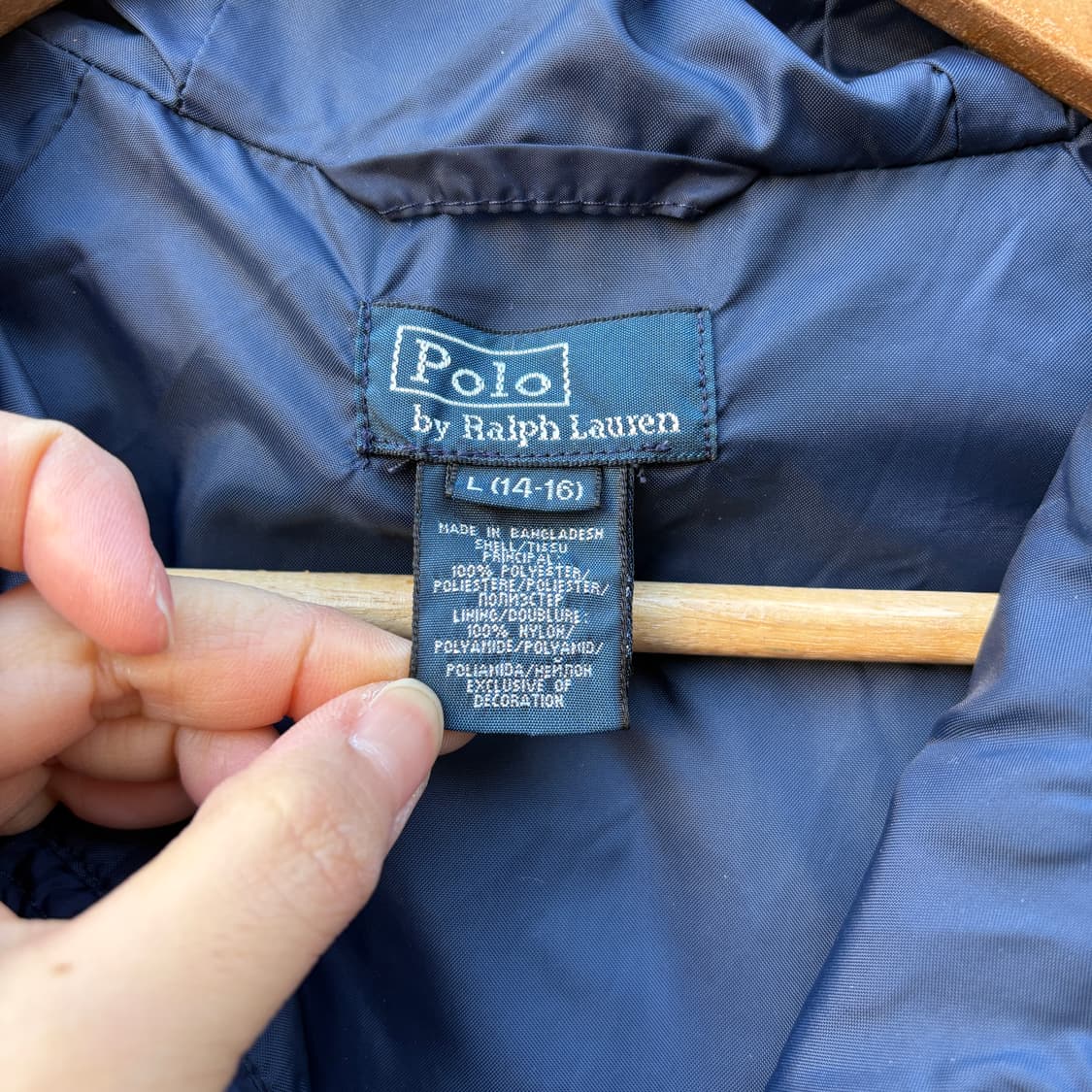 Polo 폴로 나일론 후드 자켓 상품이미지2