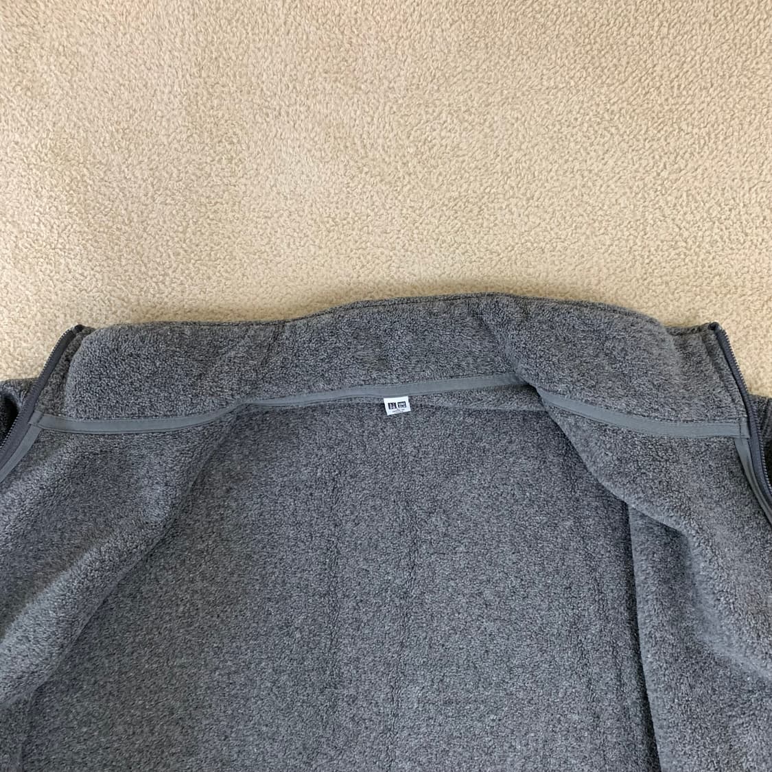 유니클로 후리스(L/그레이) 플리스 자켓 상품이미지7