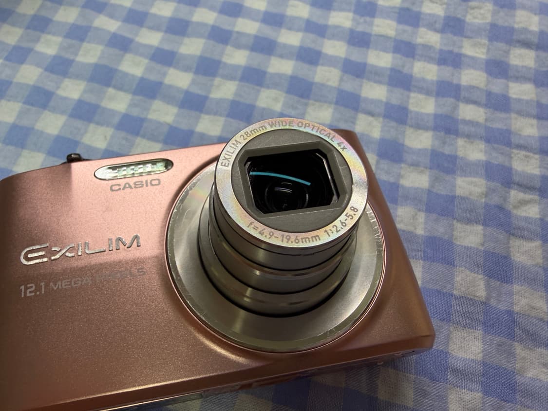 카시오 엑슬림z400 핑크(로즈골드) 상품이미지3