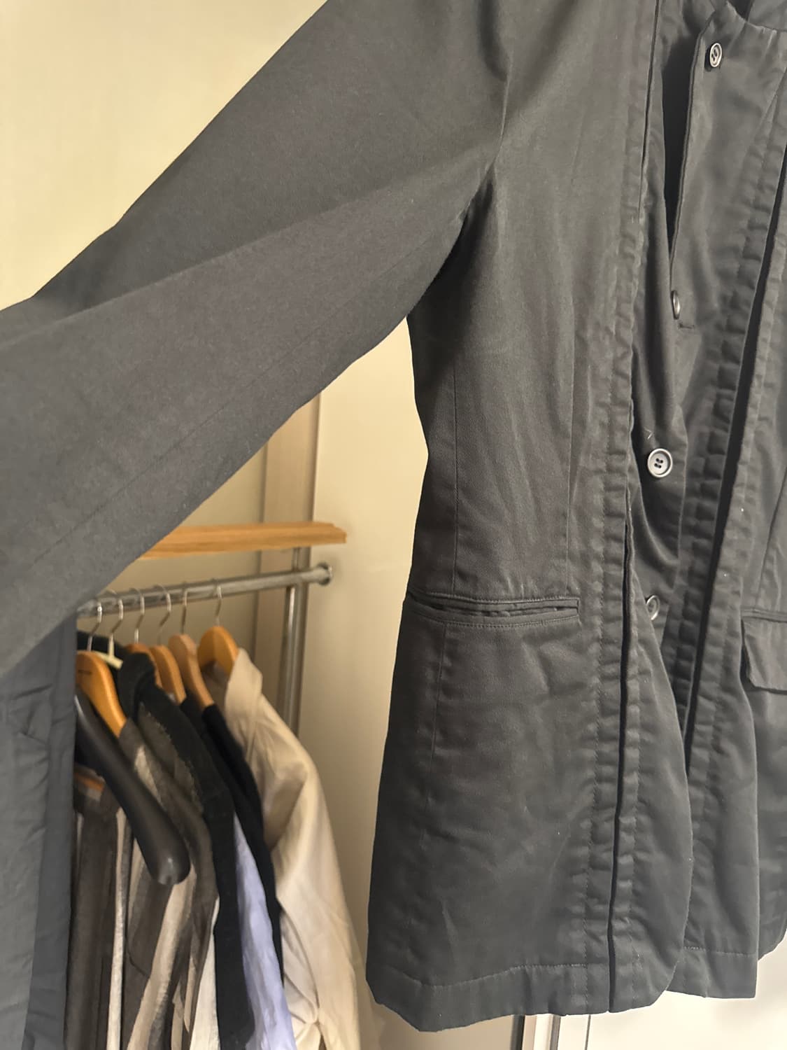 꼼데 블랙 블레이저 상품이미지6