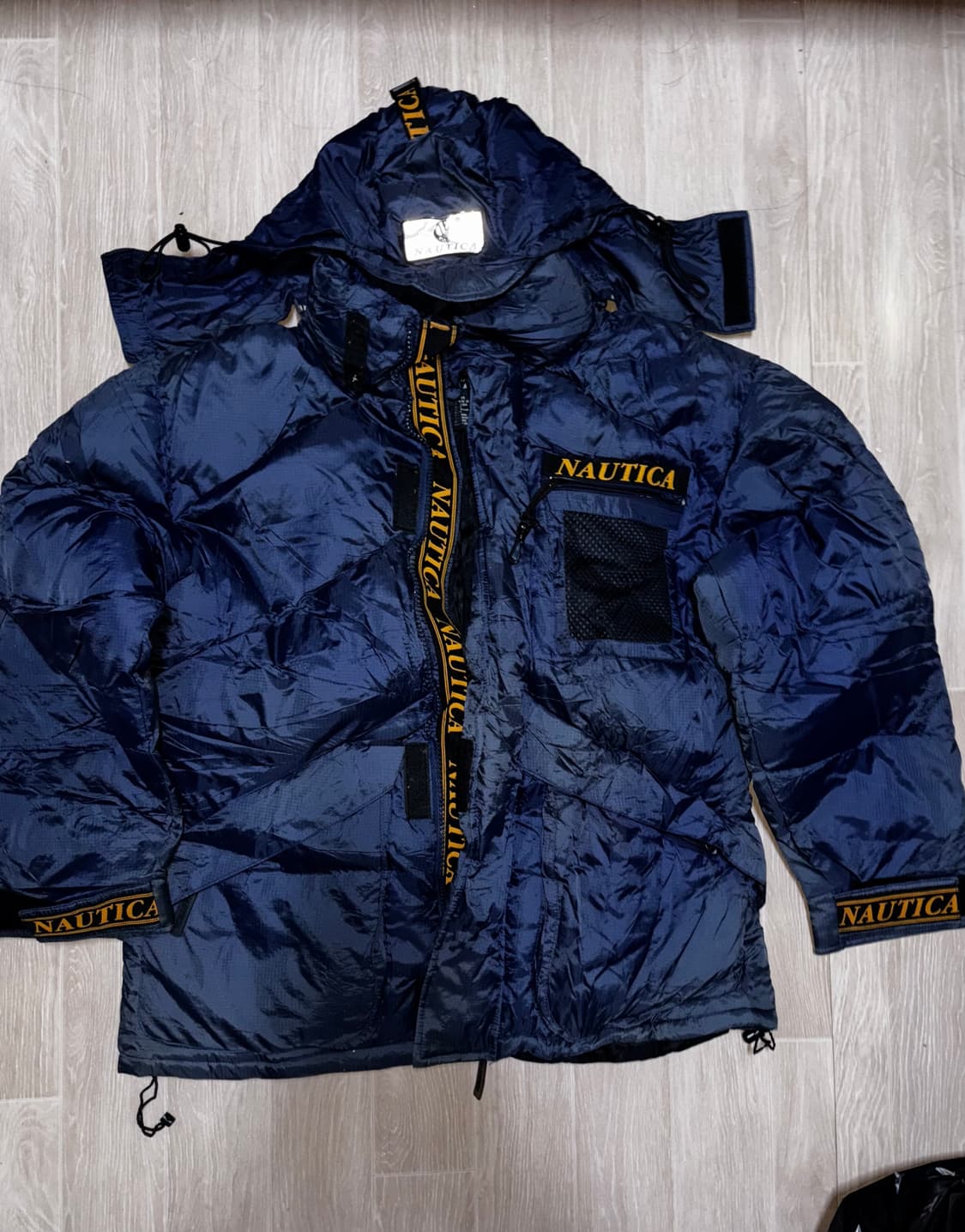 일본 빈티지 스포티 노티카 Nautica 롱패딩 파카 상품이미지1