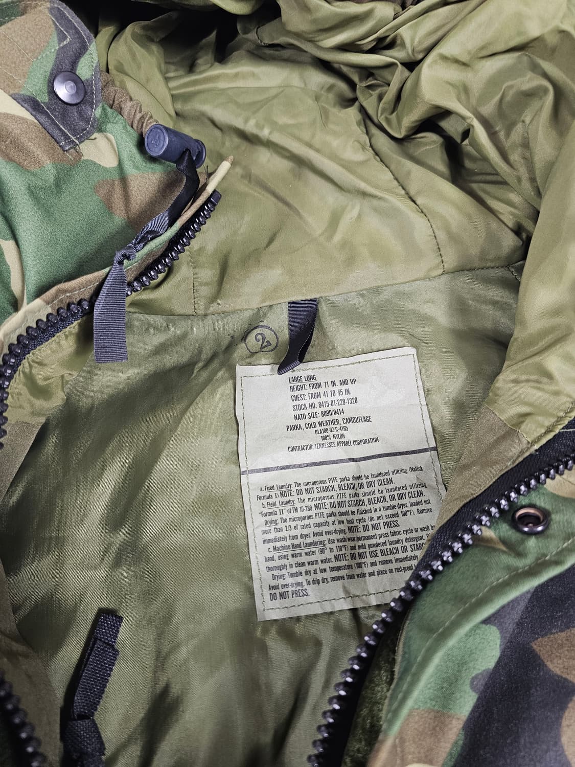 미군고어텍스야상 상품이미지2