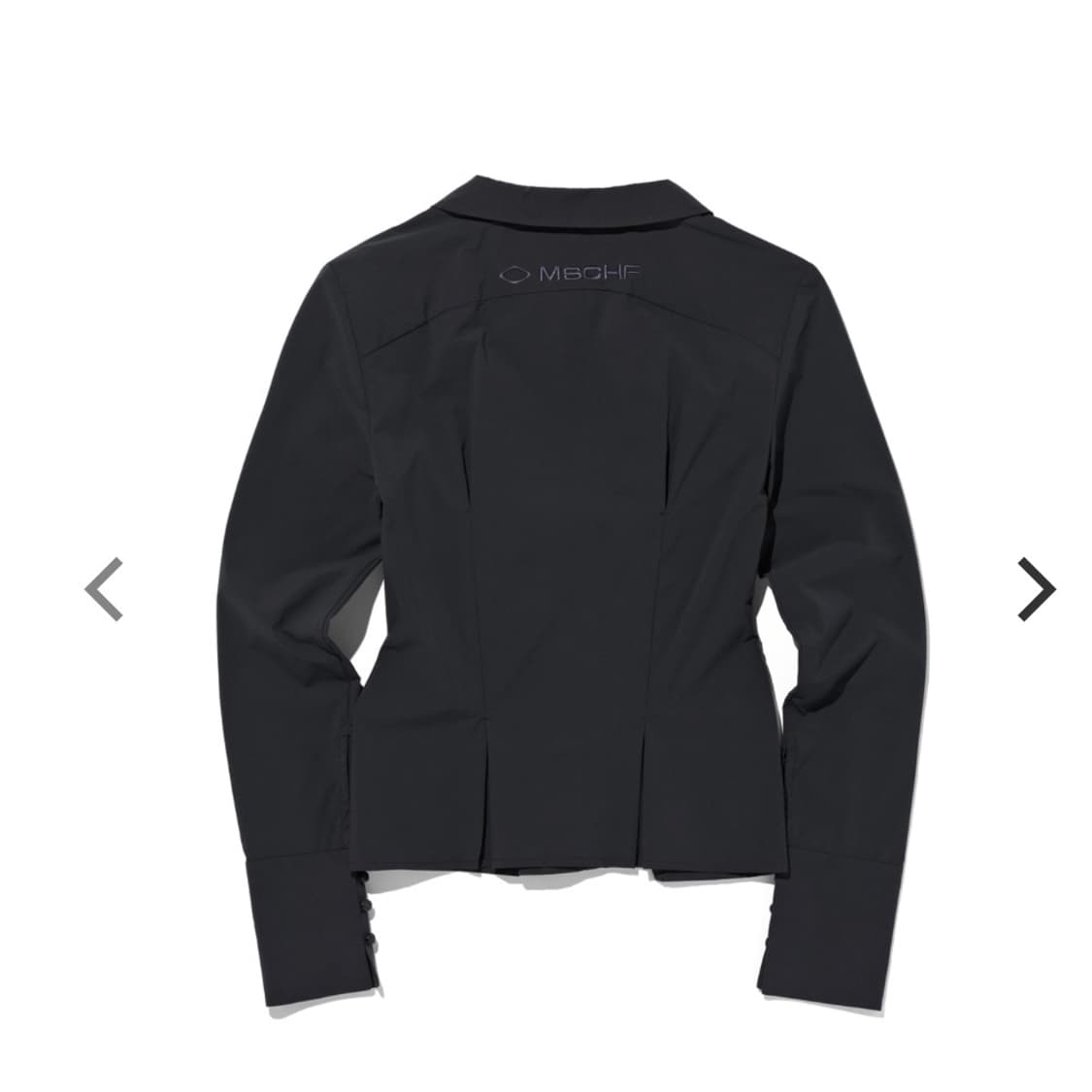 구매내역O 미스치프 셔링 셔츠 차콜 SHIRRING SHIRT M 상품이미지2