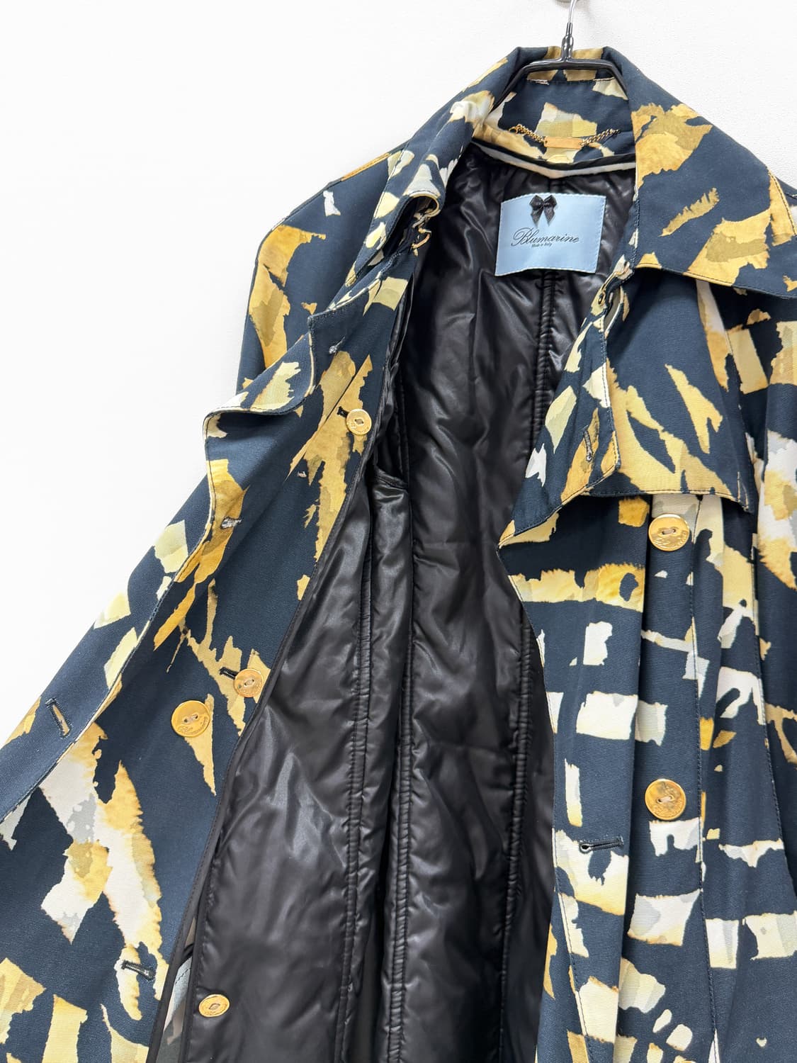 Blumarine Abstract Print Trench Coat 상품이미지6