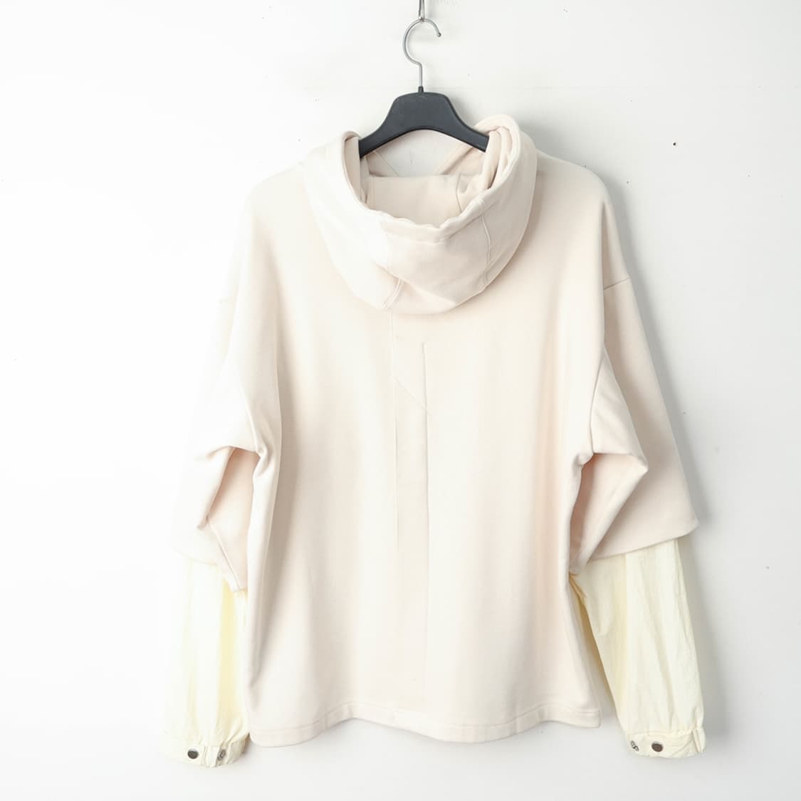 100/지오송지오 레이어드 후드티 상품이미지2