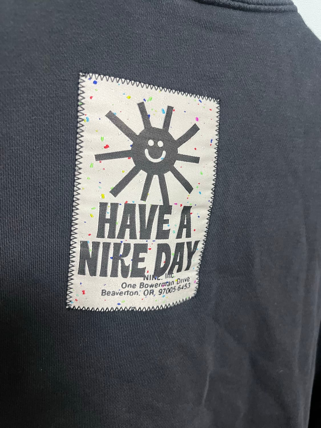 나이키 블랙 하프집업 맨투맨 상품이미지5