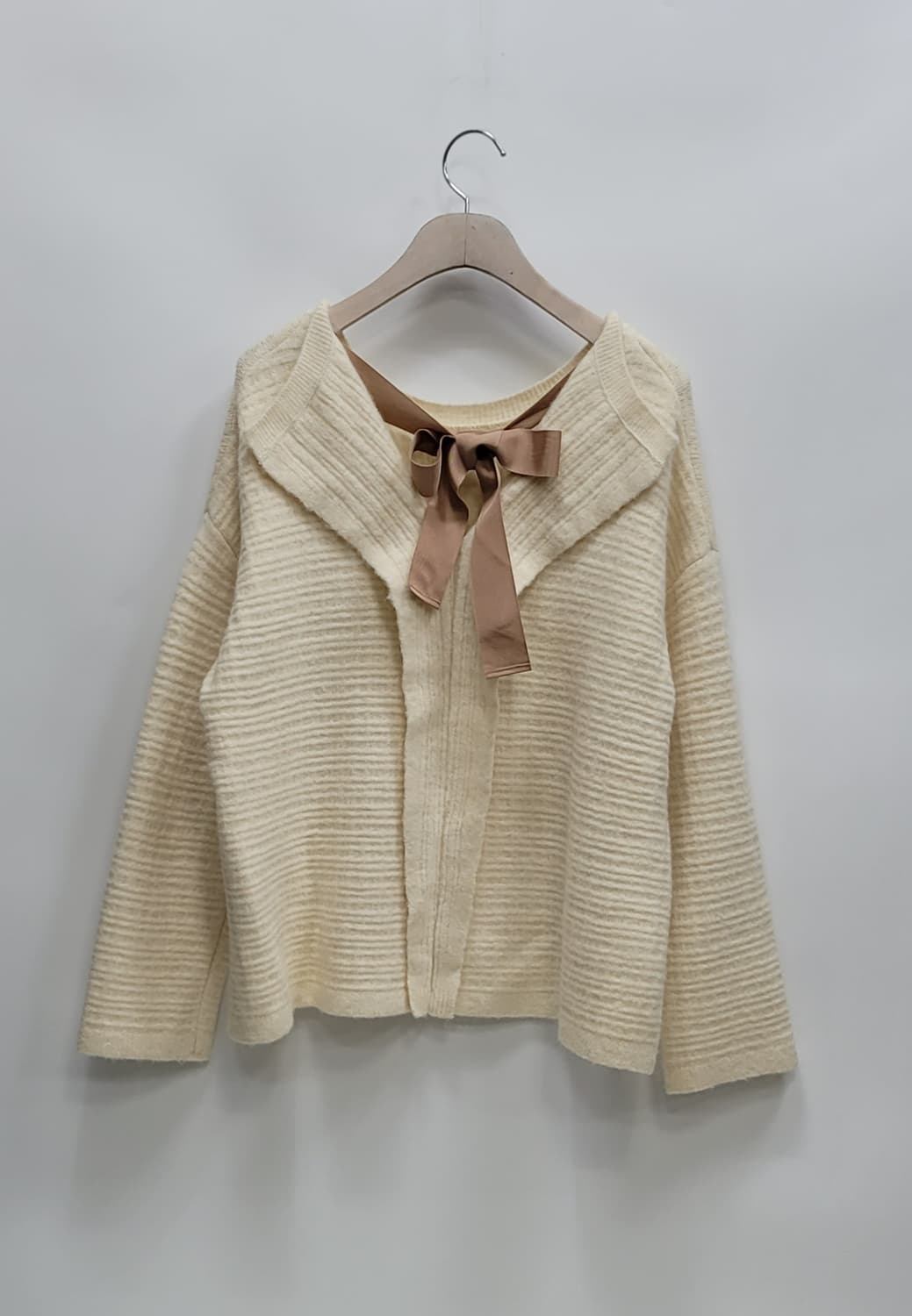 SJSJ 한섬 에스제이에스제이 오버핏 알파카 니트 / 여 F (90)  상품이미지2