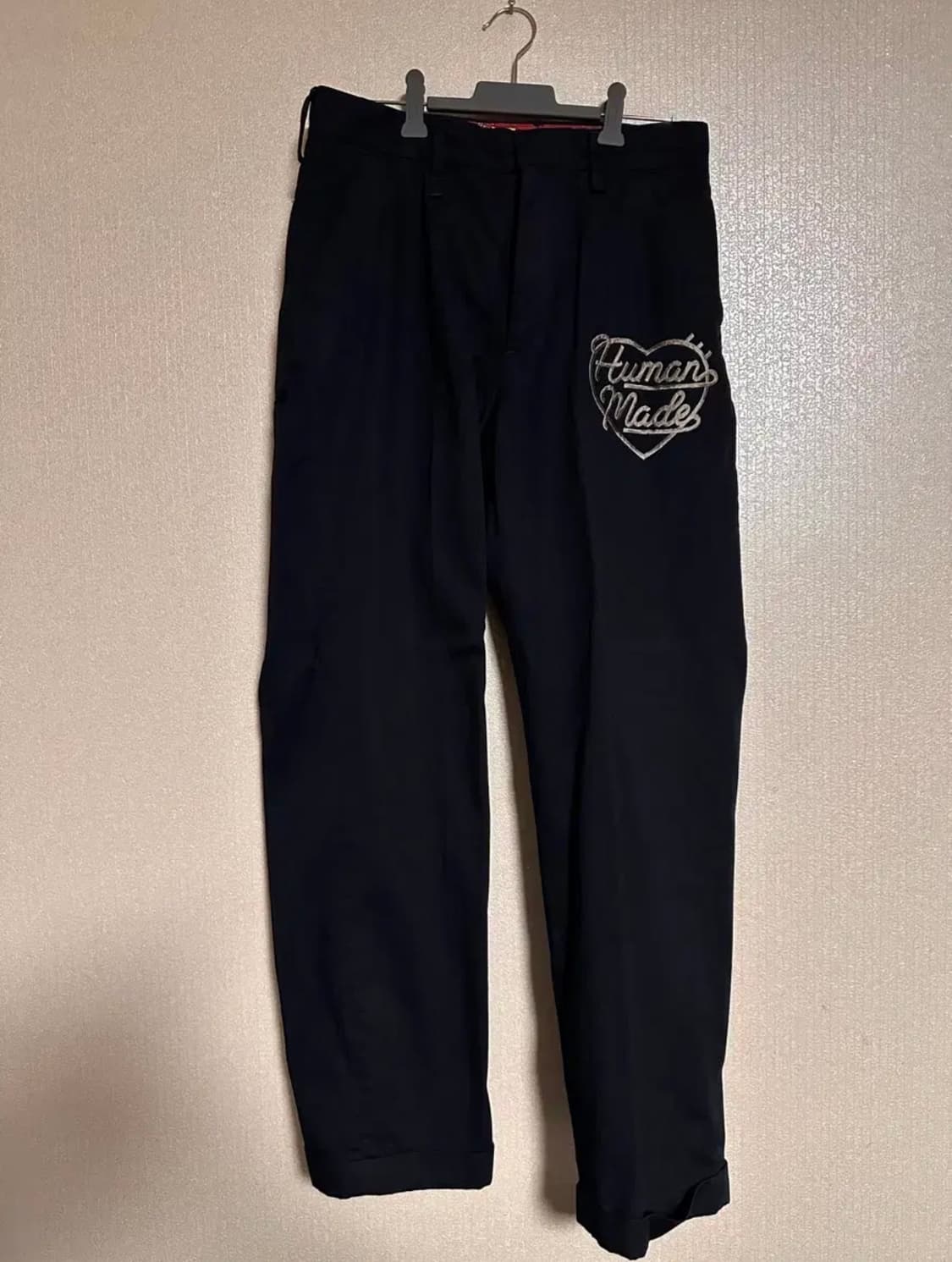 S) 휴먼메이드 치노 팬츠 네이비 상품이미지4