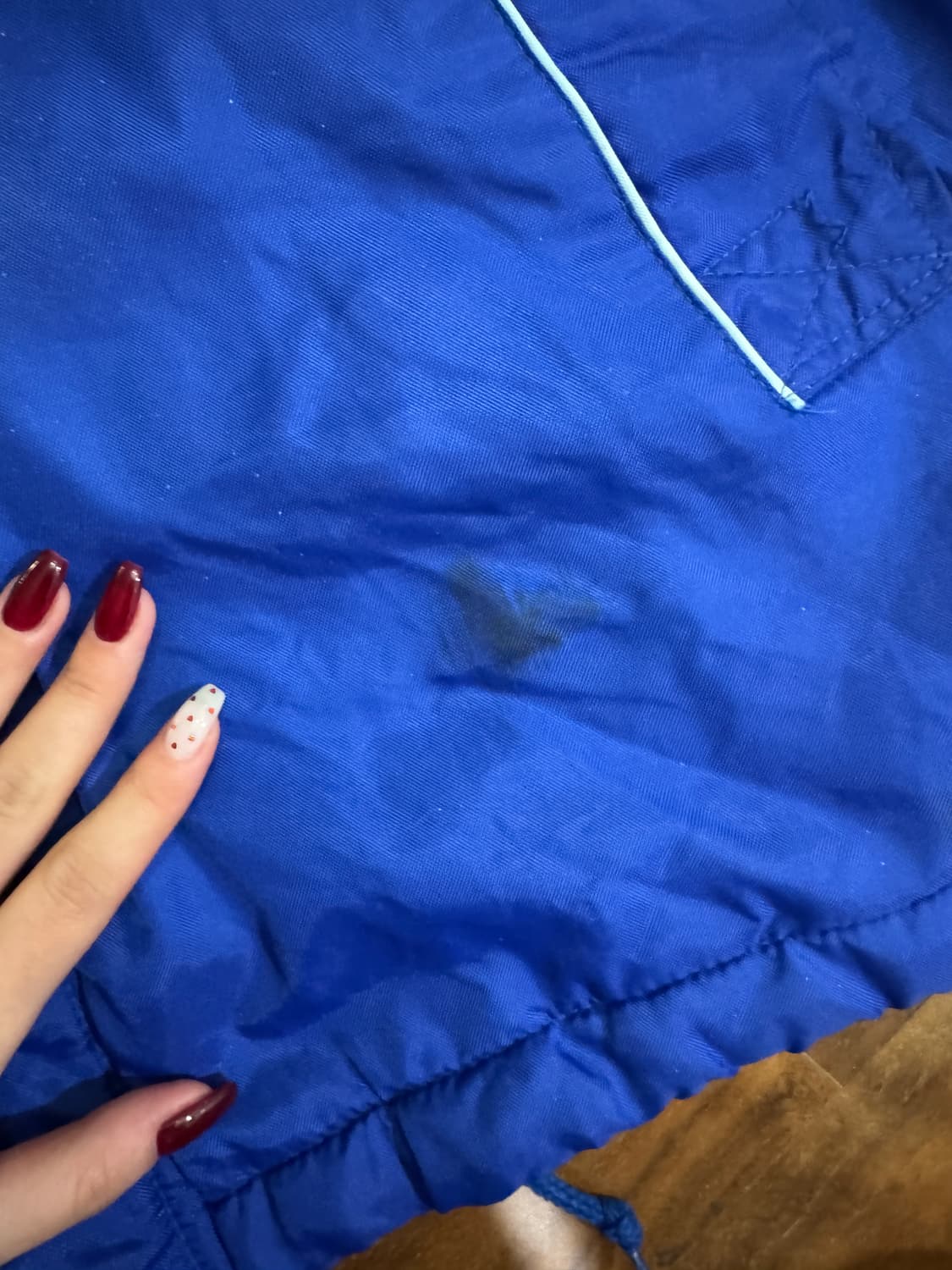 Fubu 누빔 패딩점퍼 블루 L 상품이미지4