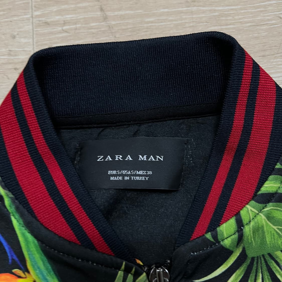 자라 맨 하와이안 트로피컬 져지 트랙탑 집업자켓 [트로피컬] S/90 상품이미지4