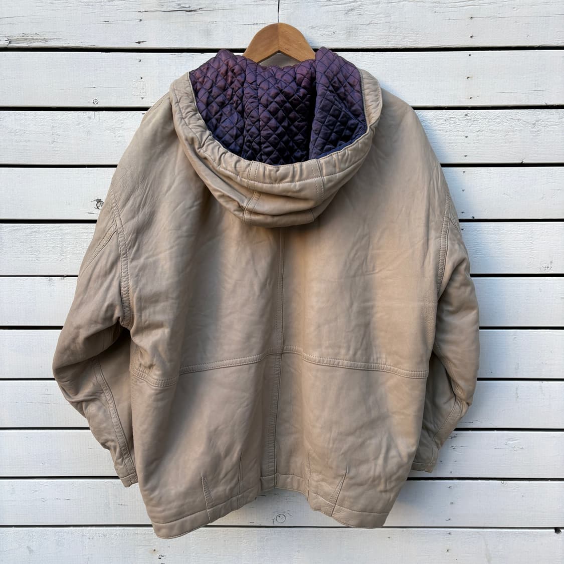 Issey Miyake Hai 이세이미야케 하이 레더 가죽 자켓 상품이미지5