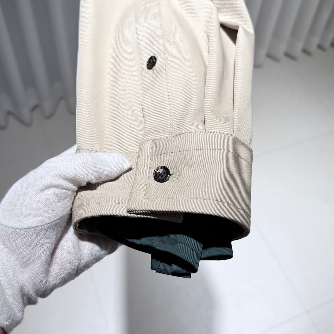 50 / 보테가베네타 코튼 리넨 블렌드 레이어드 셔츠 상품이미지5