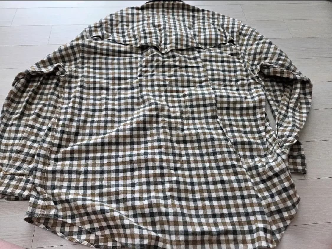 로에베 빈티지  마드라스 체크 셔츠 상품이미지2