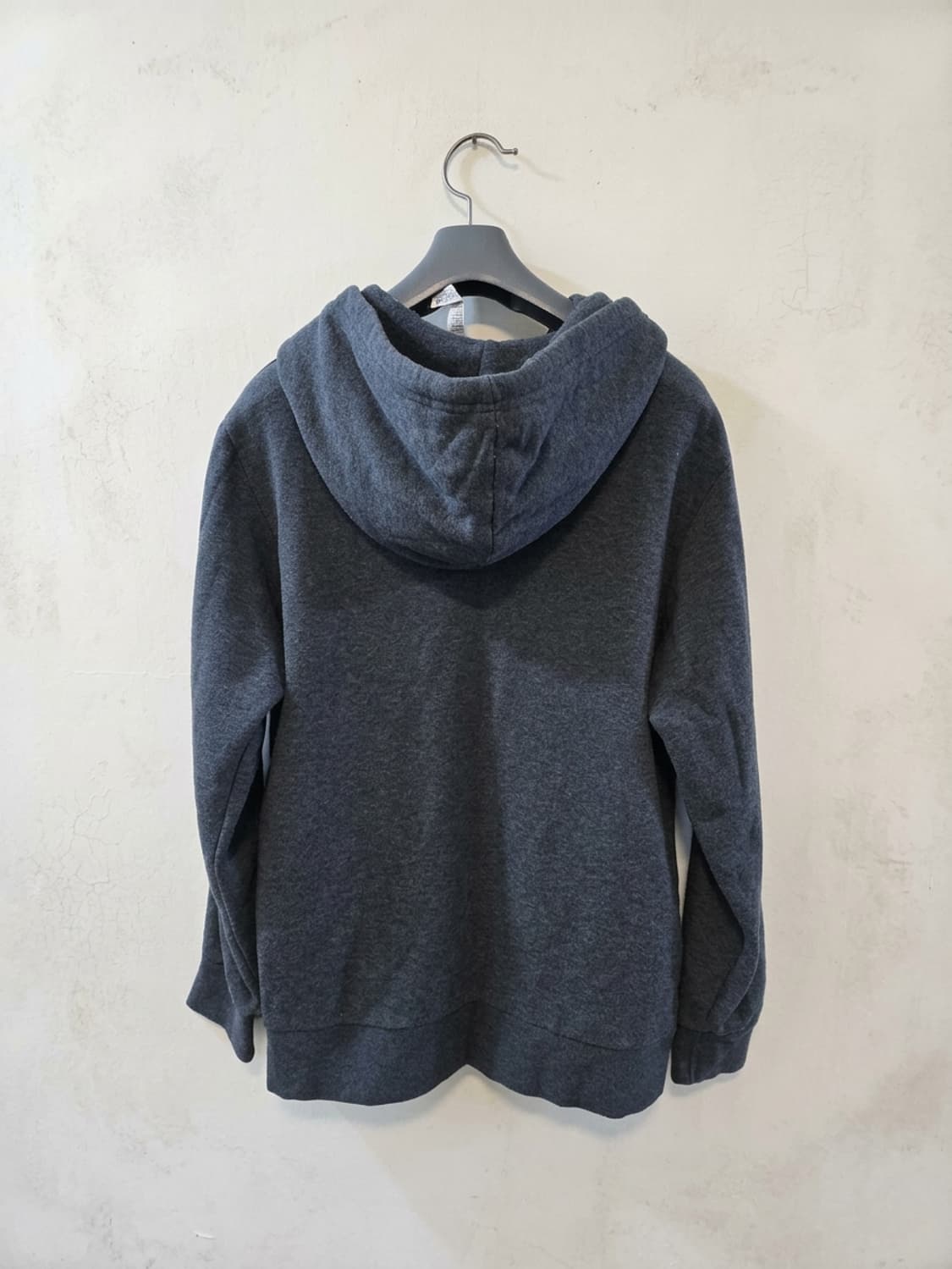 아디다스 삼선 후드집업 XL 회색 상품이미지2